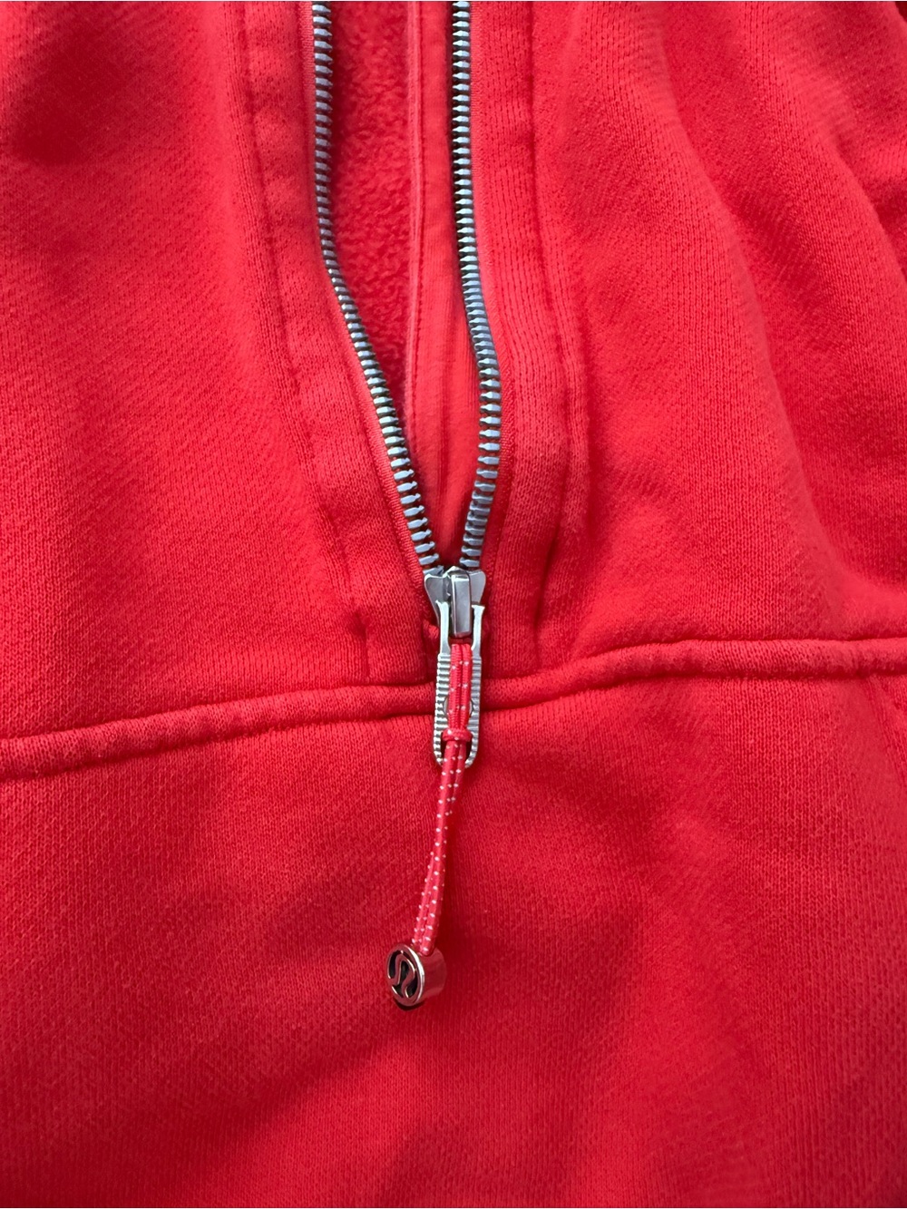 Lululemon Scuba Half zip hoodie red M/L - Picture 5 of 5